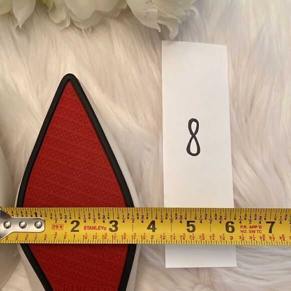 Riveted Black Gold Faux Leather Pointed Toe Flat Mules Shoes - Picture 12 of 15